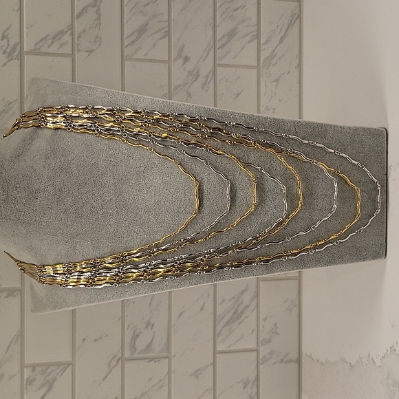 Vintage D'Orlan Layered Necklace - Picture 1 of 7